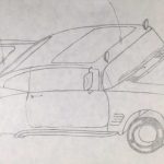 Car Tuning design sketches