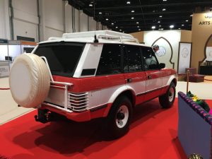 Classic Customized Range Rover for Hunting