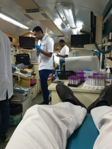 Mobile Blood Donation Lab RV