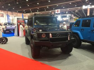 Heavily equipped G-Class