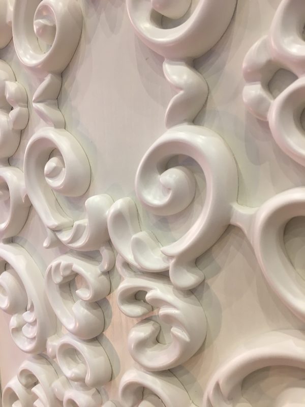 Wooden painted molding