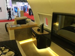 A well done Aviation interiors works by Green line interiors @ MEBAA