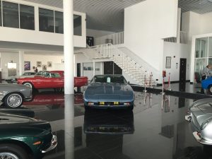 Contemporay Architecture Tomini Classic cars showroom