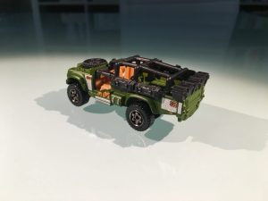 Land Rover Defender Special force version by Matchbox