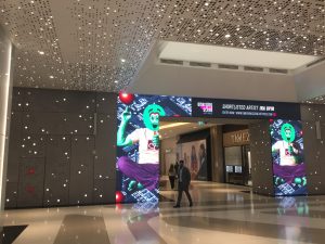 Cool design of DIFC Mall - Dubai