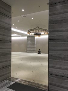 Elegante Grey theme Prayer hall