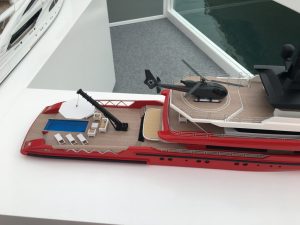 Mega Yacht collection and scale models @ Dubai Boat Show