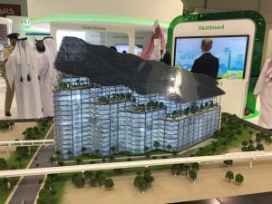 New DEWA HQ Green building model
