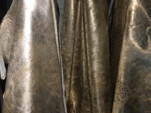 Various grey treated geniune leather furniture by ESTETIK Decor