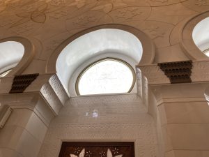 Interior of Sheikh Zaid Mosque